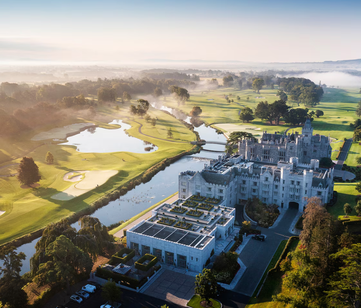 Adare Manor and its golf course in Ireland