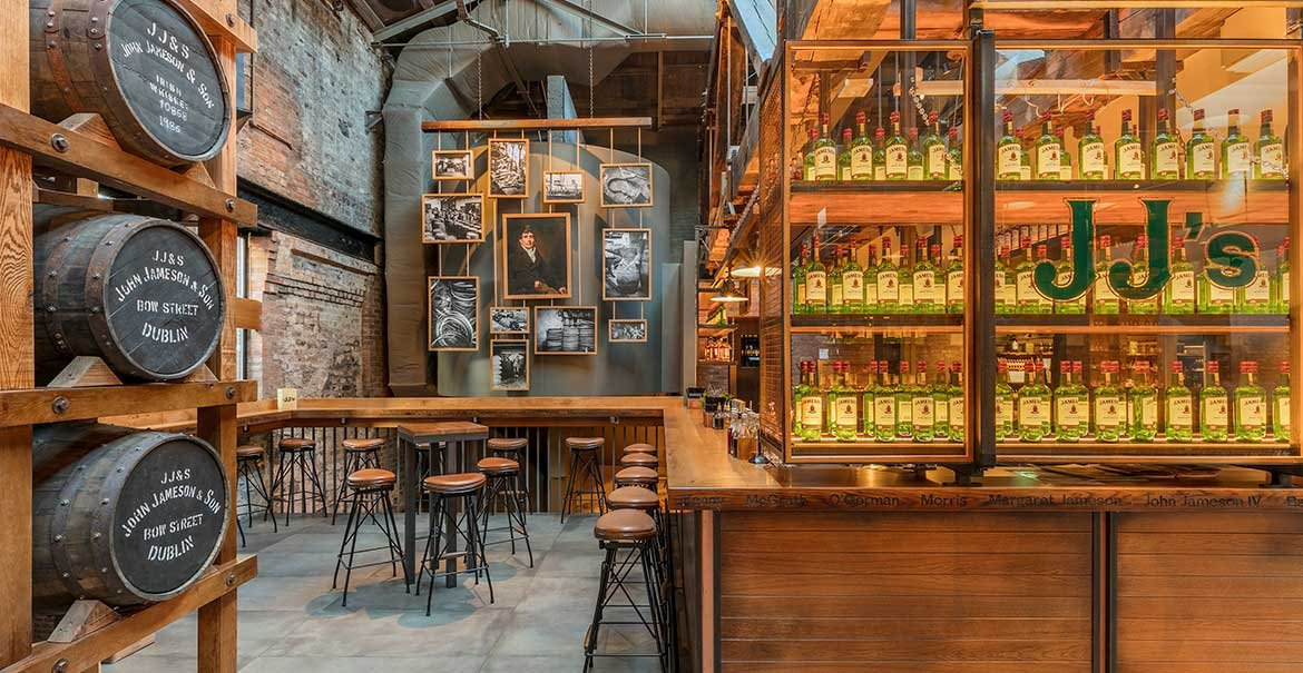 Jameson Bow Street Distillery interior