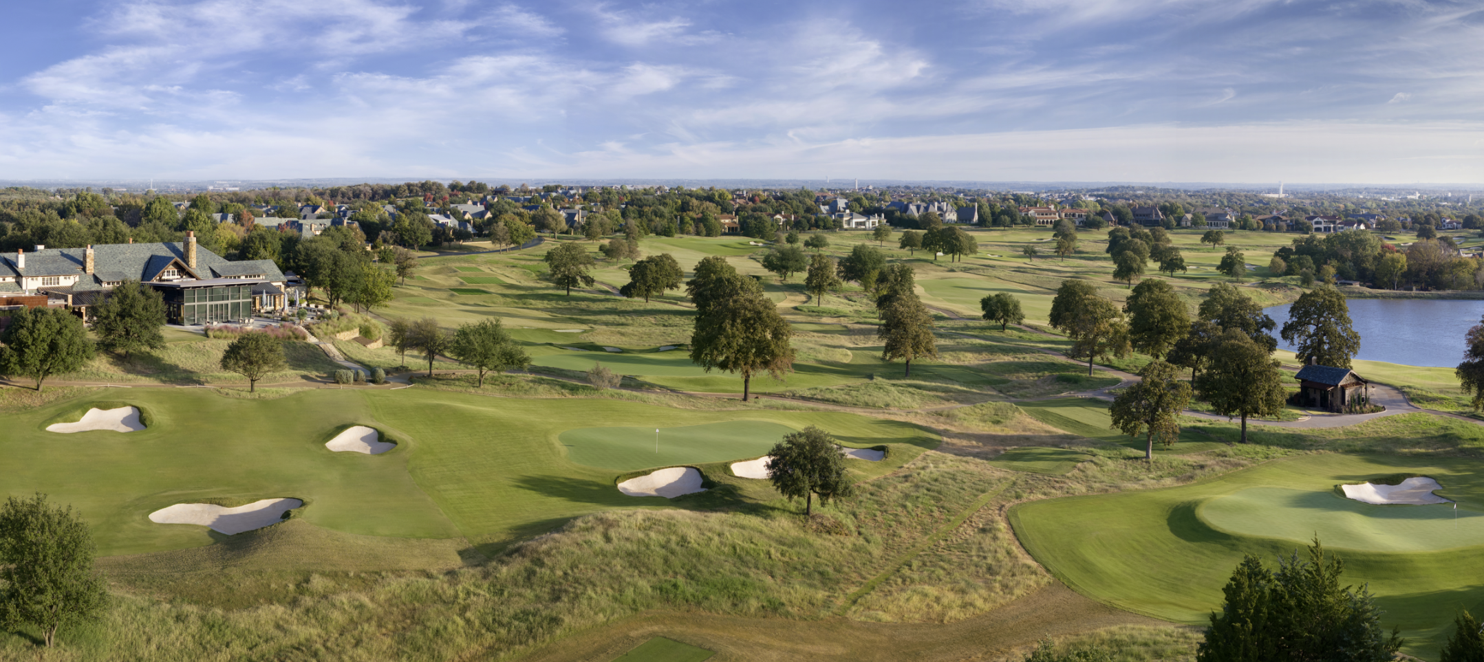 Aerial view of Vaquero Club and its golf course